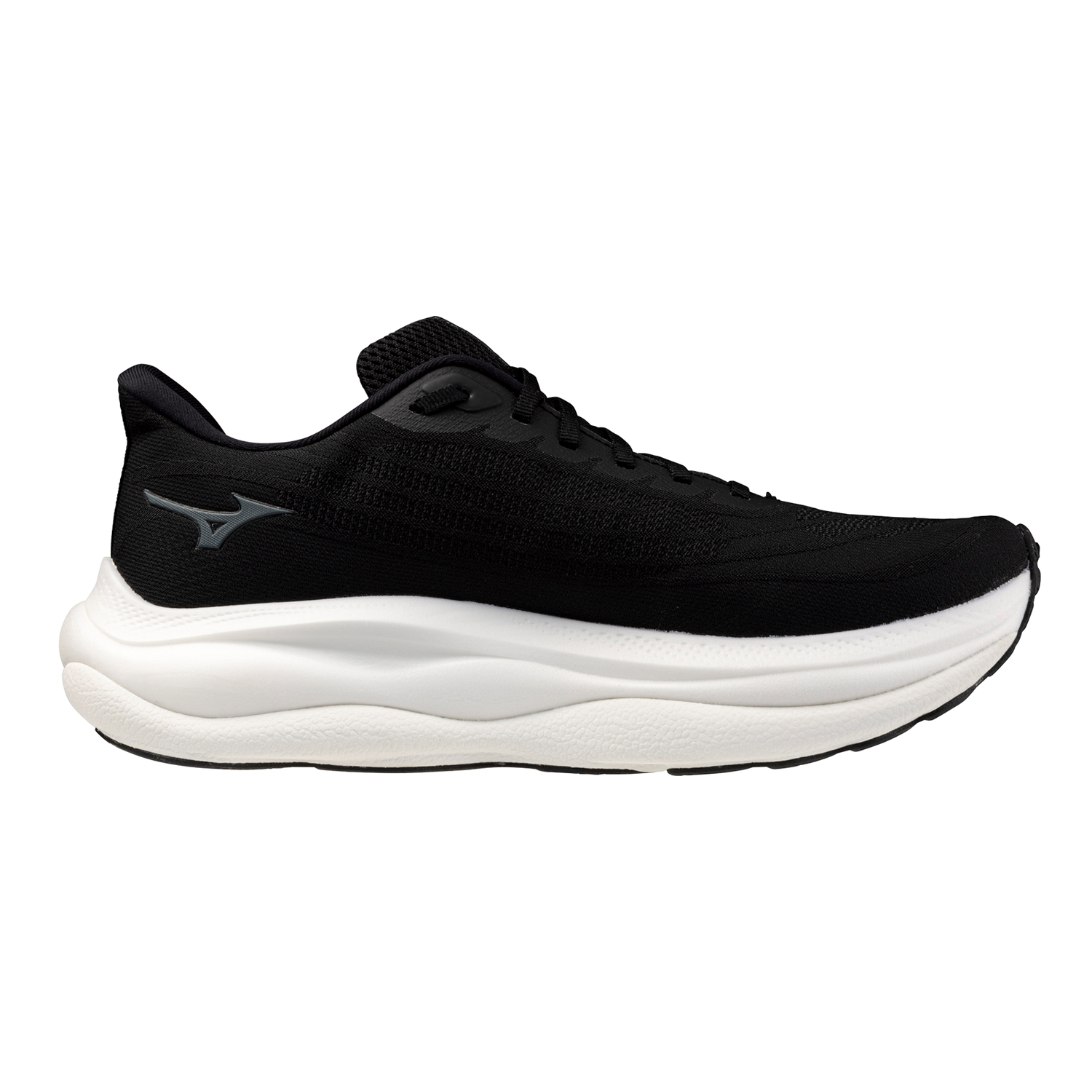 Mizuno Men's Wave Sky 9 Wide 2E - Black/Metallic Grey
