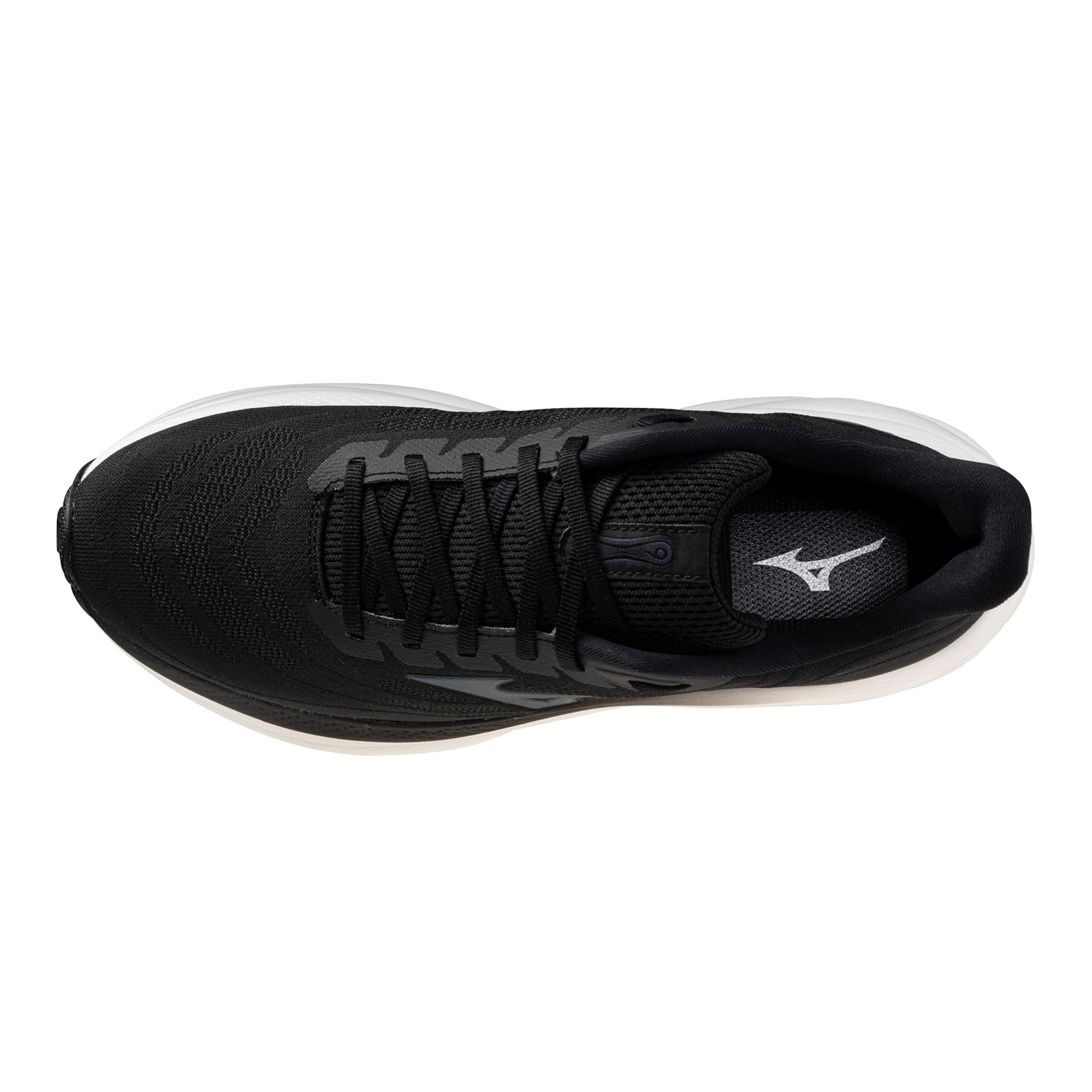 Mizuno Men's Wave Sky 9 Wide 2E - Black/Metallic Grey