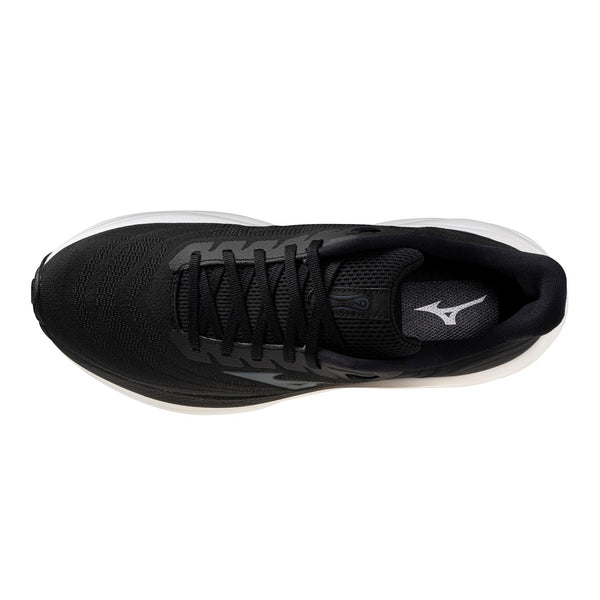 Mizuno Men's Wave Sky 9 Wide 2E - Black/Metallic Grey