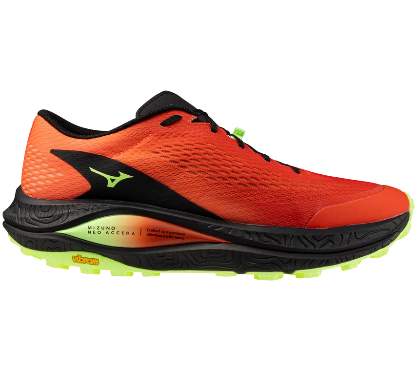 Mizuno Unisex Neo Accera Trail Running Shoe - Orange.com / Black