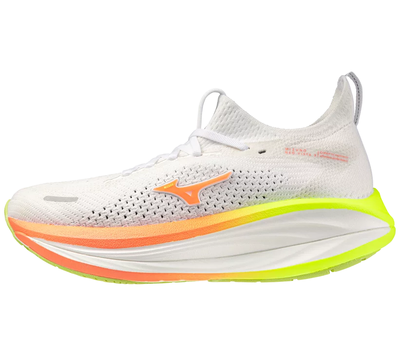Mizuno Women's Neo Vista 3 - White/Flamingo Coral