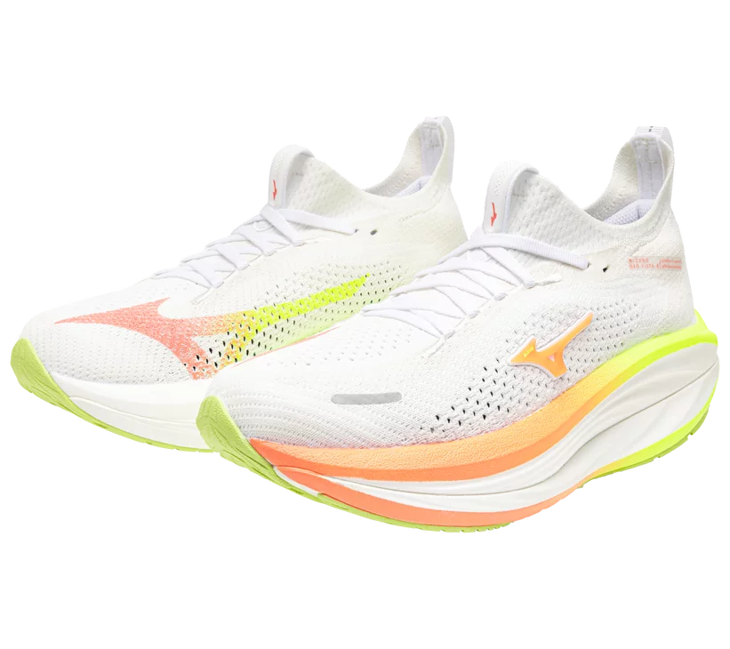 Mizuno Women's Neo Vista 3 - White/Flamingo Coral