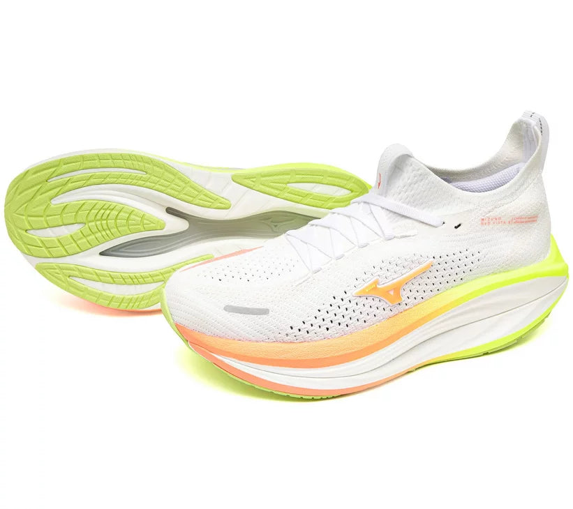 Mizuno Women's Neo Vista 3 - White/Flamingo Coral