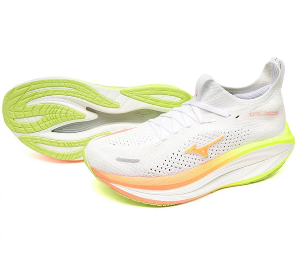Mizuno Women's Neo Vista 3 - White/Flamingo Coral