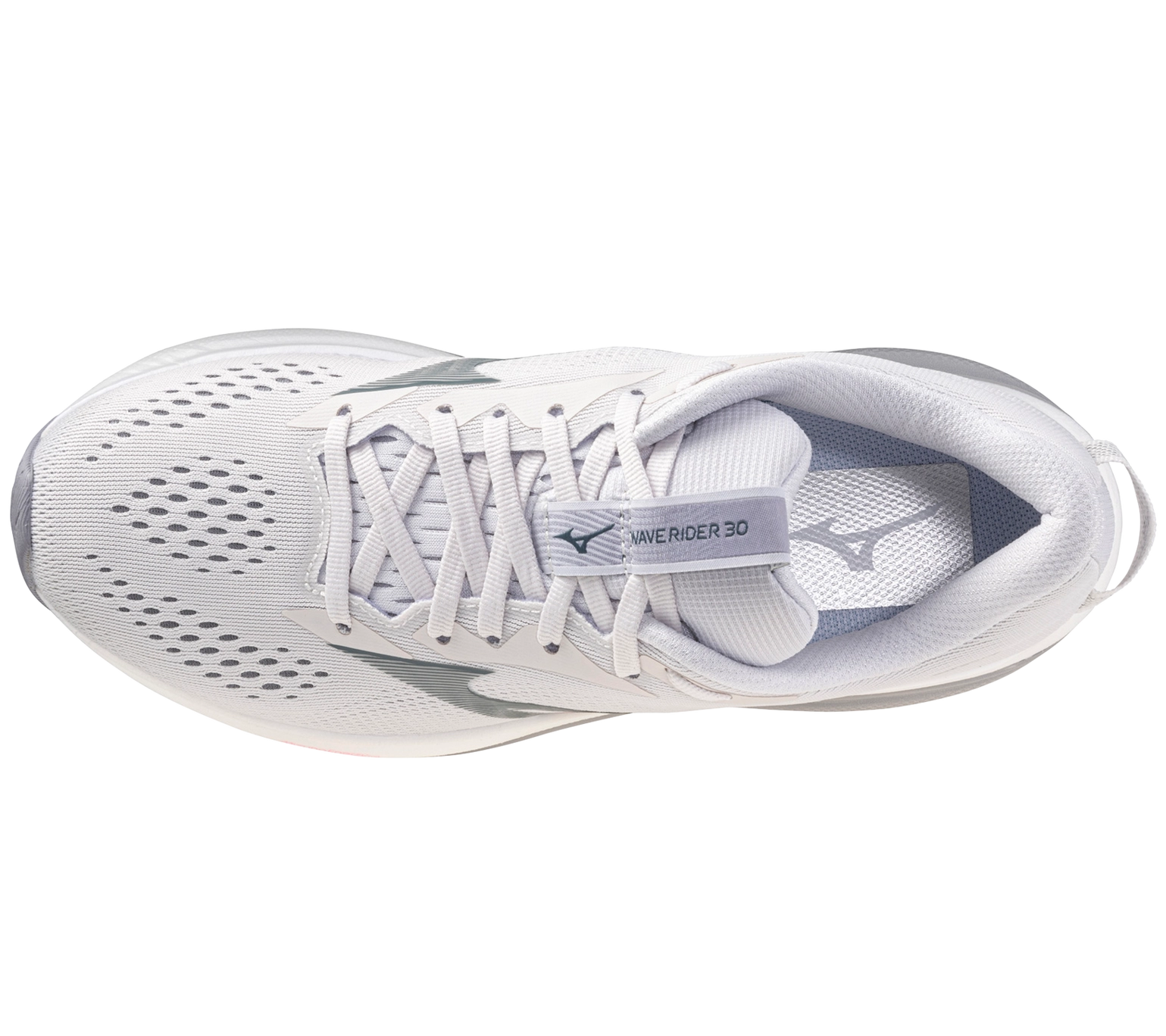 Mizuno Women's Wave Rider 30 - Dapple Grey-Dark Slate