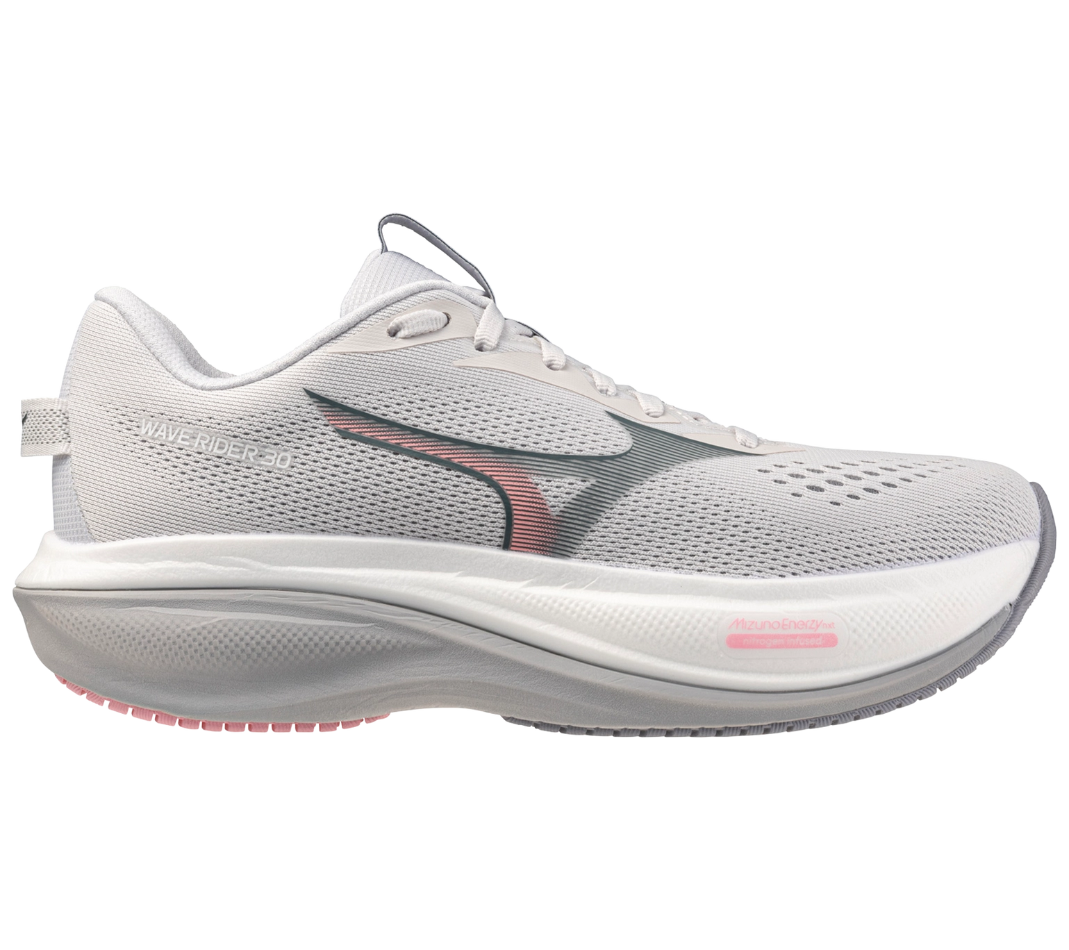 Mizuno Women's Wave Rider 30 - Dapple Grey-Dark Slate