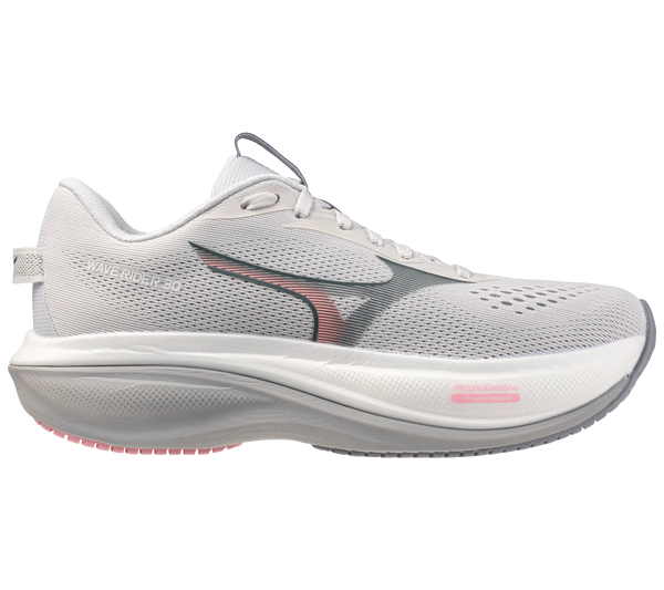 Mizuno Women's Wave Rider 30 - Dapple Grey-Dark Slate