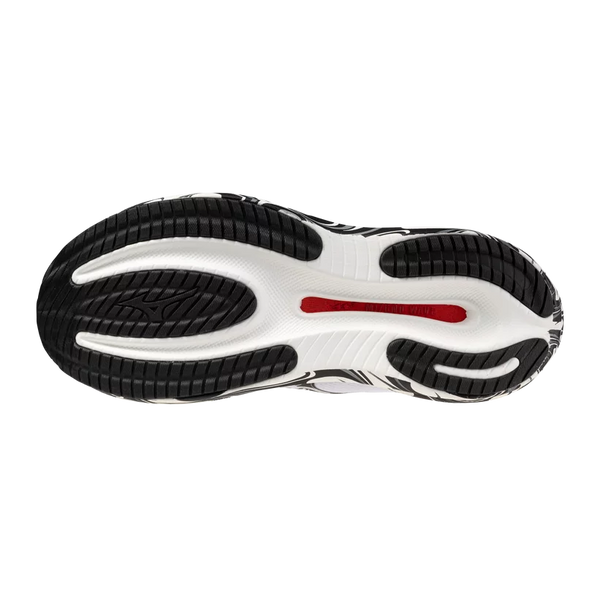 Mizuno Unisex Wave Rider 30 - White / Black