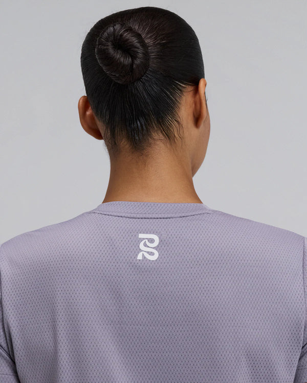 Bandit Women's Micromesh™ Short Sleeve Performance Tee - Violet Fog