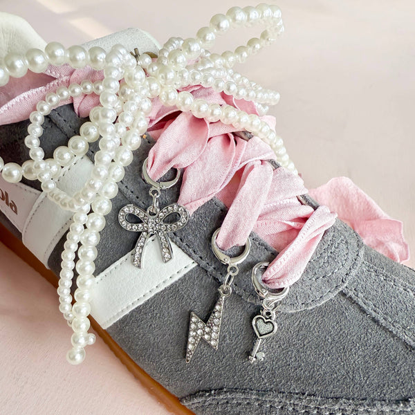 Leo + Lee Shoe Charm and Lace Sets