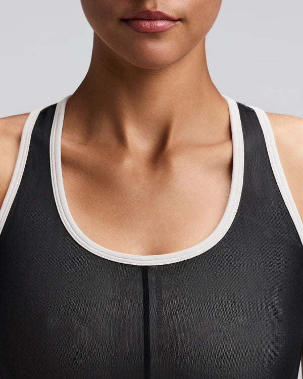 Bandit Women's Vanisher™ Reverso™ Scoop Neck Run Bra - Black / Plaster