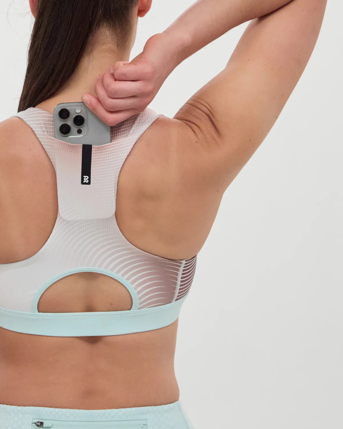 Bandit Stamina™ Scoop Neck Run Bra - Gradient Minty
