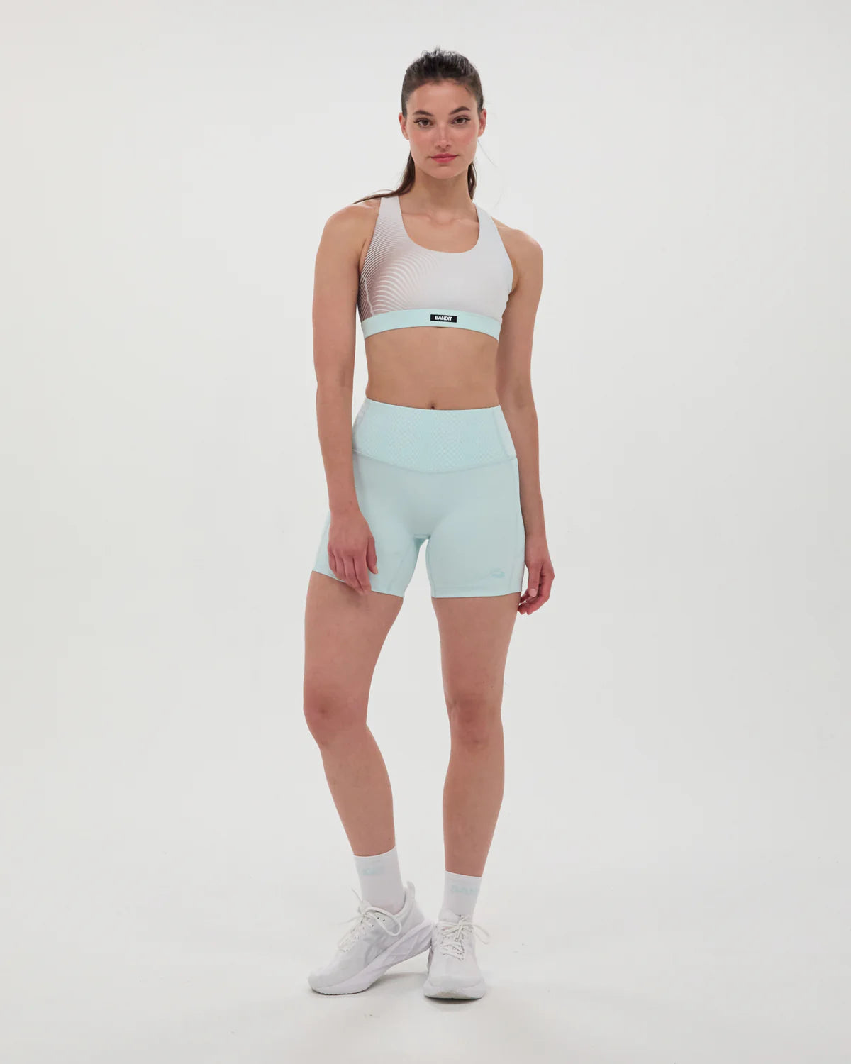 Bandit Stamina™ Scoop Neck Run Bra - Gradient Minty