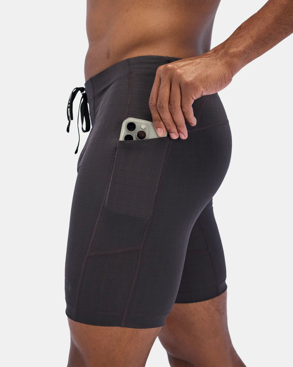 Bandit Men's Gridlock™ 7 Pocket Half Tights - Shadow