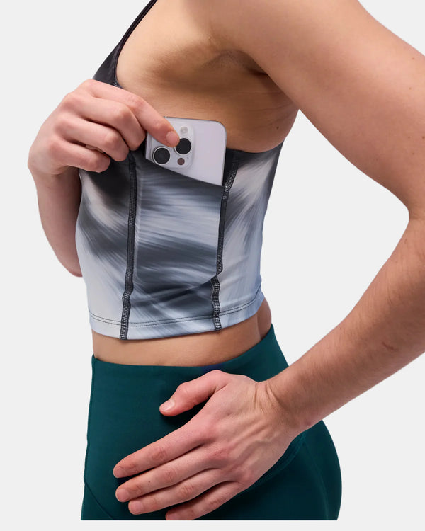 Bandit Stamina Race Crop - Storm Multi