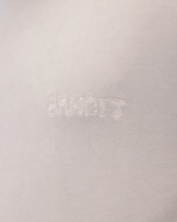 Melted Bandit Embroidered Hoodie - Ash