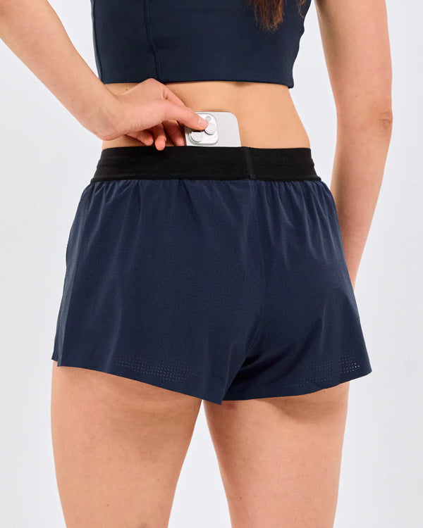 Bandit Vento™ Women's 3" Split Short - NY Navy