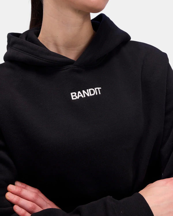 Bandit Women's The Croppped Hooded Pullover - Black