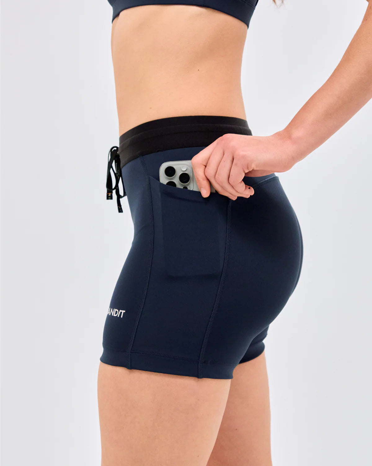 Bandit Stamina™ 5" Women's Compression Shorts - Navy