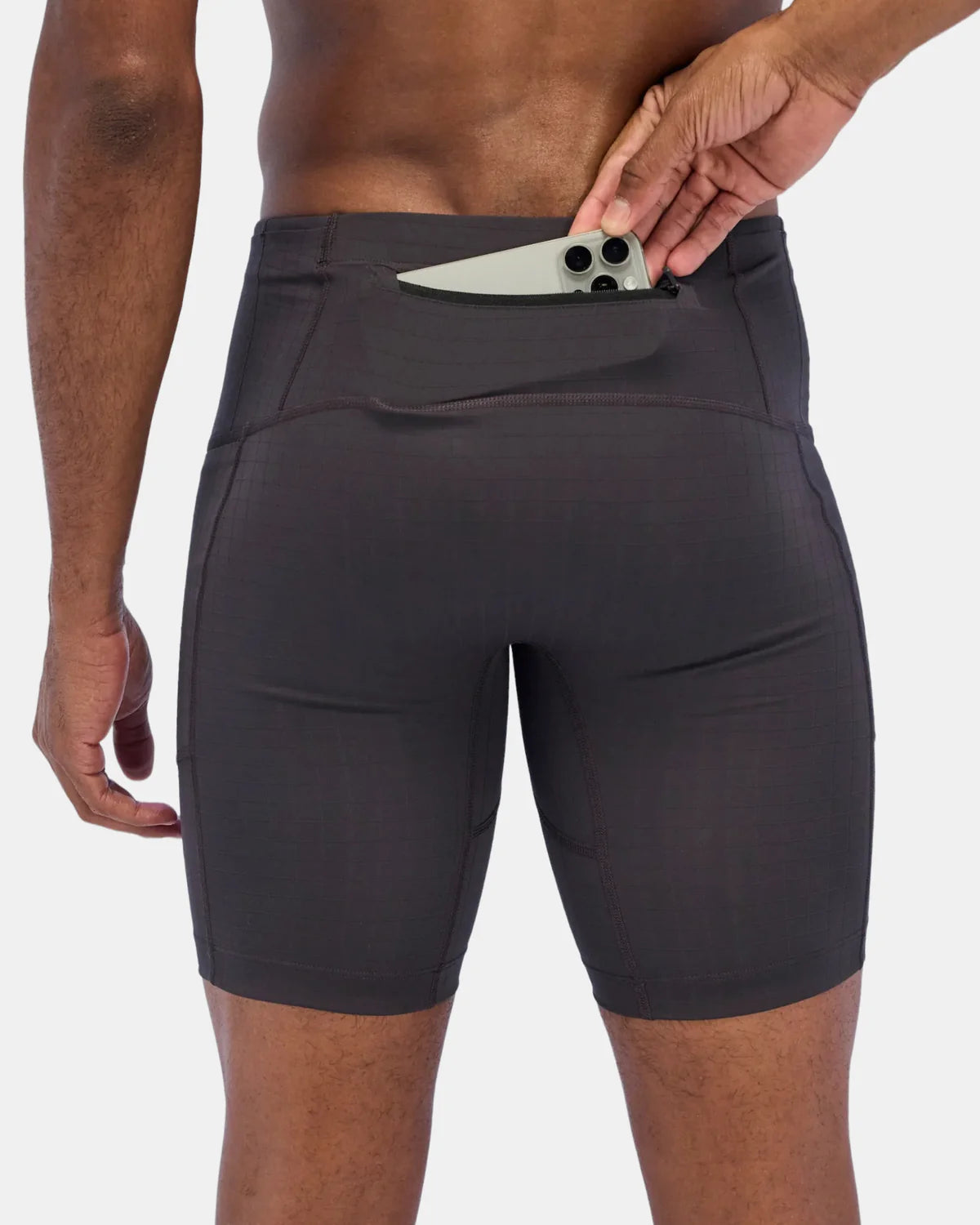 Bandit Men's Gridlock™ 7 Pocket Half Tights - Shadow