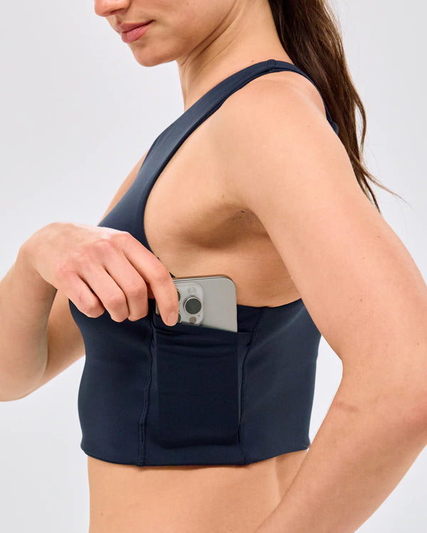 Bandit Stamina Race Crop - New York Navy (Copy)