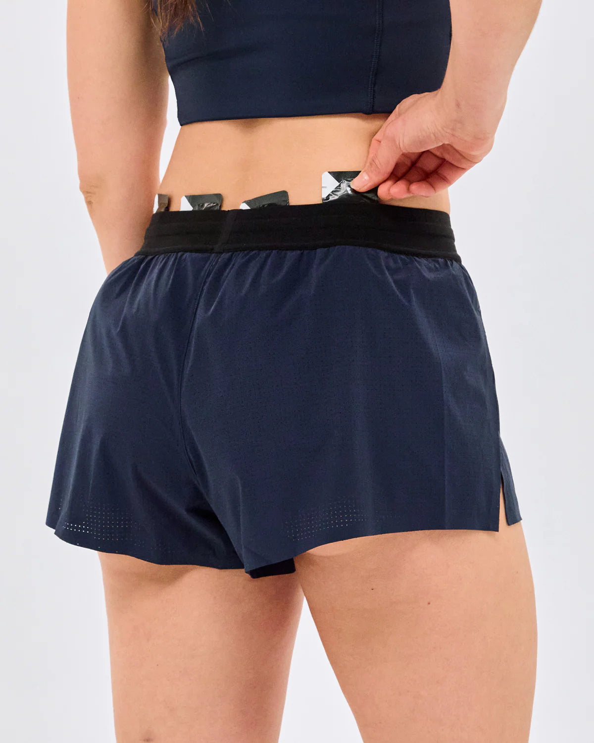 Bandit Vento™ Women's 3" Split Short - NY Navy