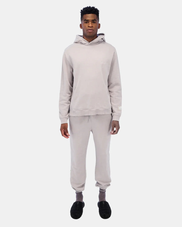 Melted Bandit Embroidered Hoodie - Ash