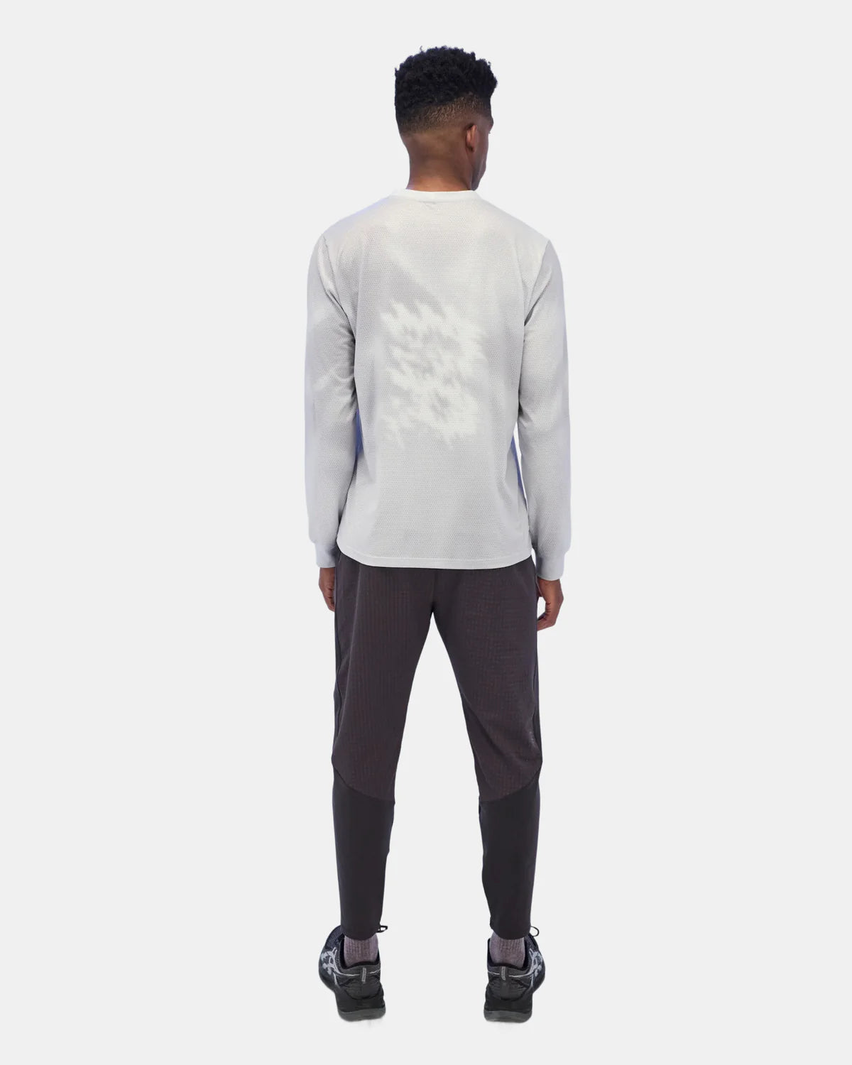 Bandit Men's Micromesh™ Long Sleeve Tee - Cement Gradient