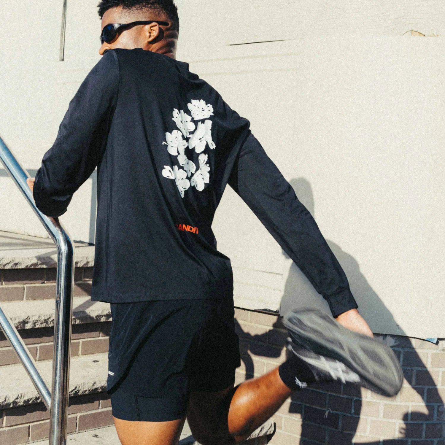 Bandit Unisex NanoMesh™ Fleura Long Sleeve - Black