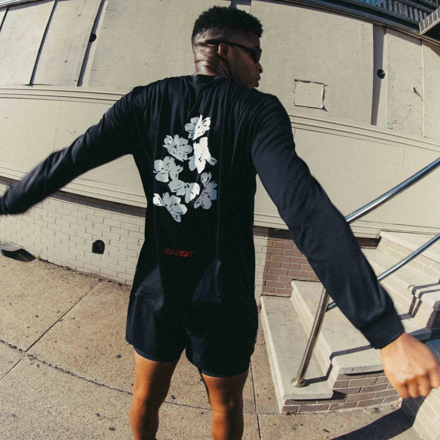 Bandit Unisex NanoMesh™ Fleura Long Sleeve - Black
