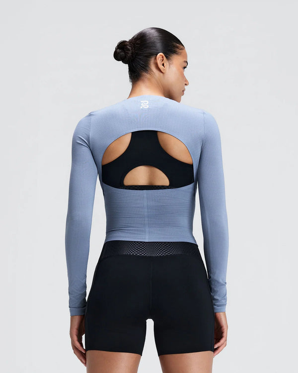 Bandit Women's GeoMesh™ Eclipse Long Sleeve - Steel Horizon