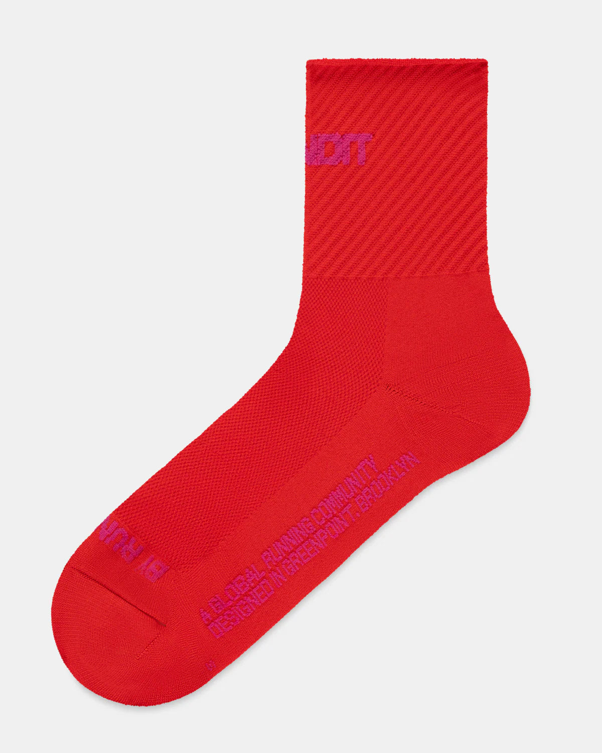 Bandit Lite Run™ Stripe Jacquard Sock - Poppy (2 Pack)