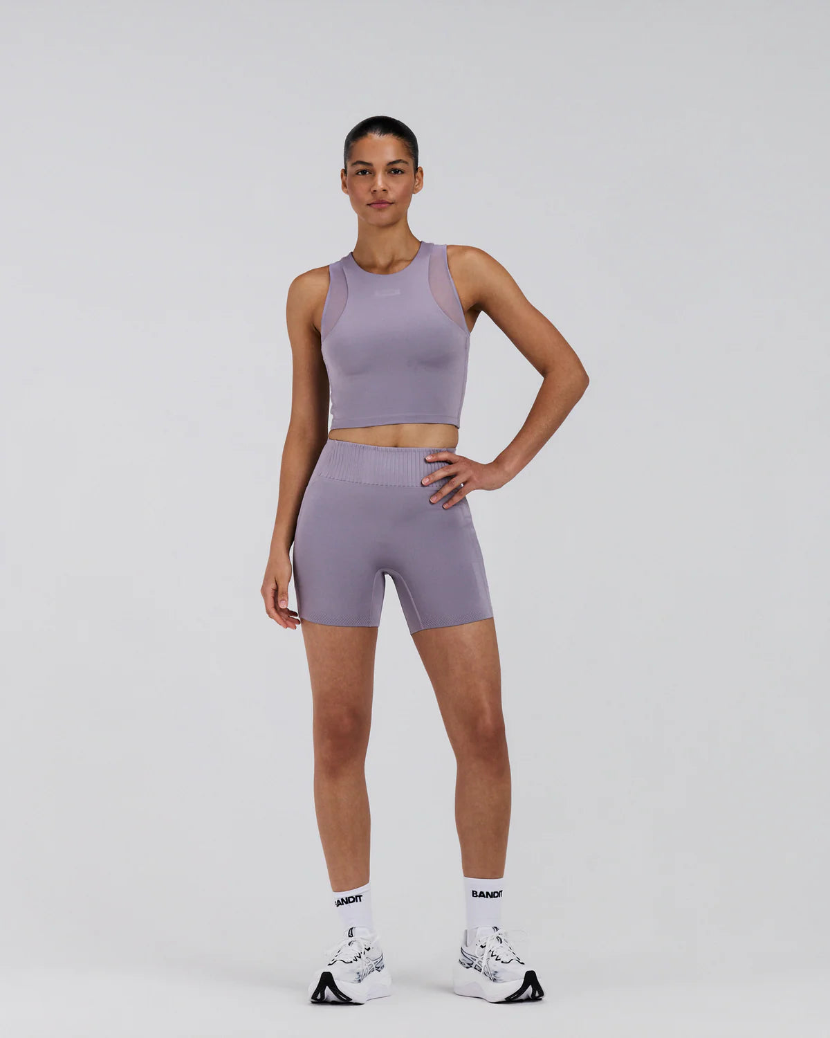 Women's Stamina-V™ Lyra Race Crop - Violet Fog