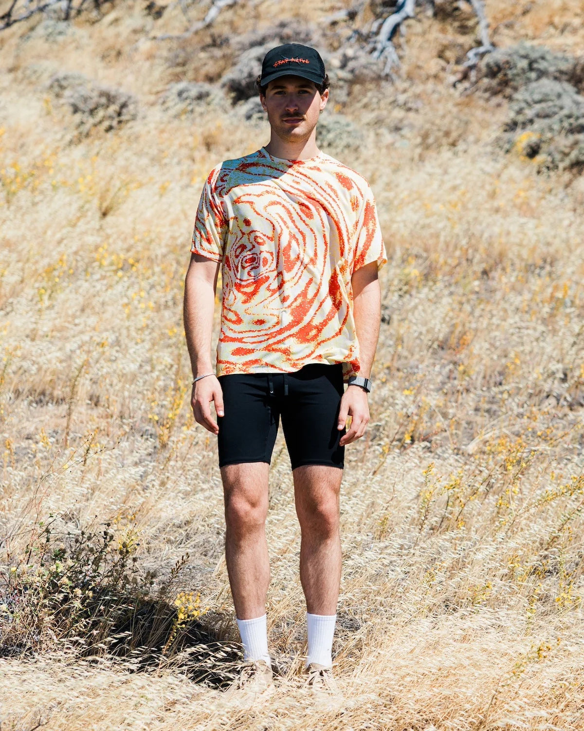 Dust Men's Megalight Raglan Tech Tee - Frequency