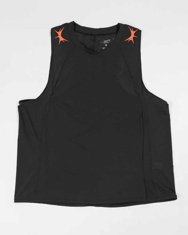 Dust Women's Racerback Tank - Forest Black