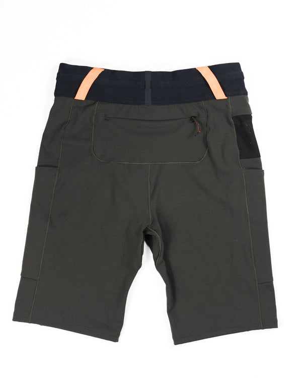 Dust Men's Half Tights - Forest Black