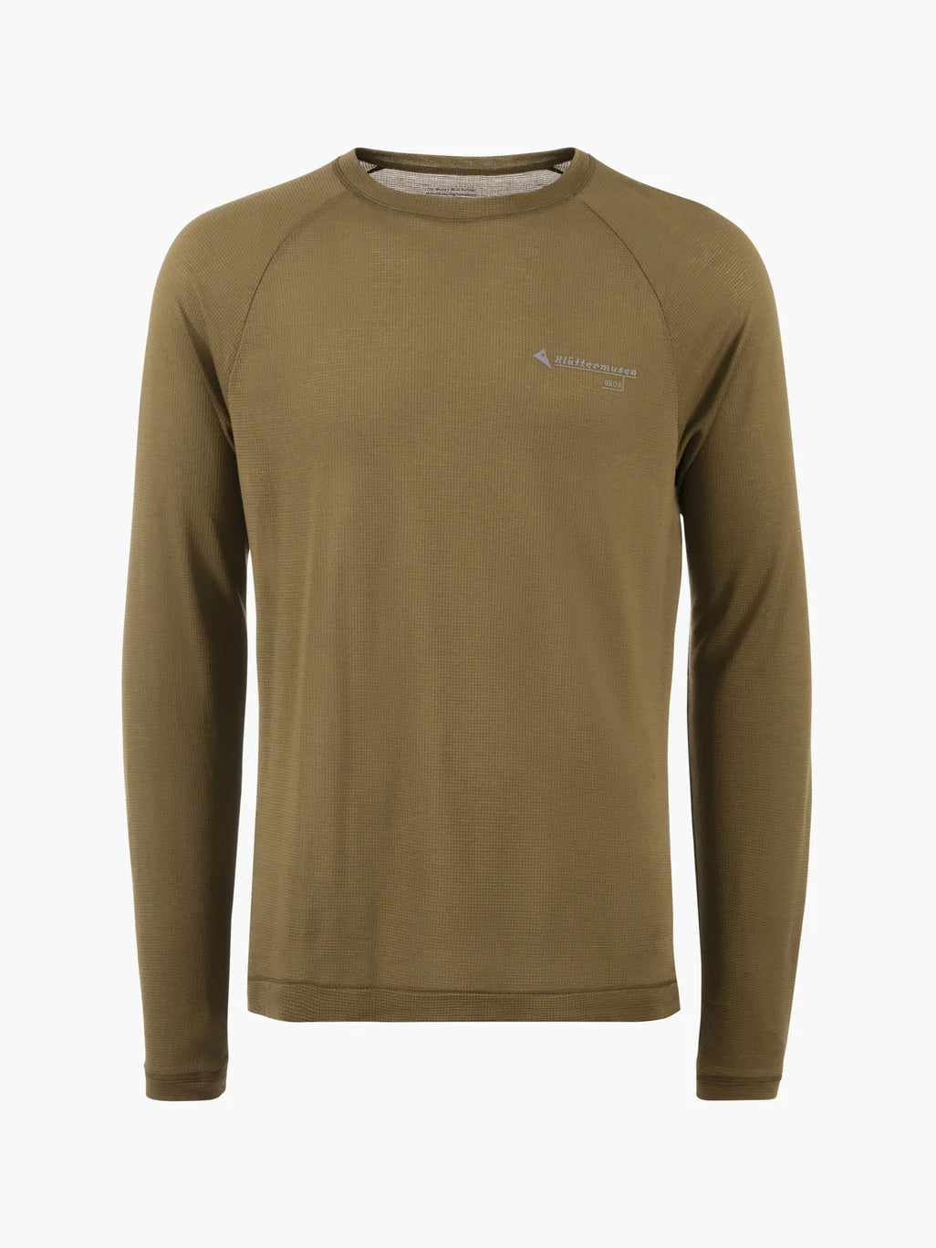 Klättermusen M's Groa LS Tee - Olive