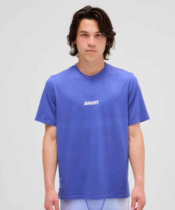 Men's Micromesh™ Run Tee - Deep Peri Blue