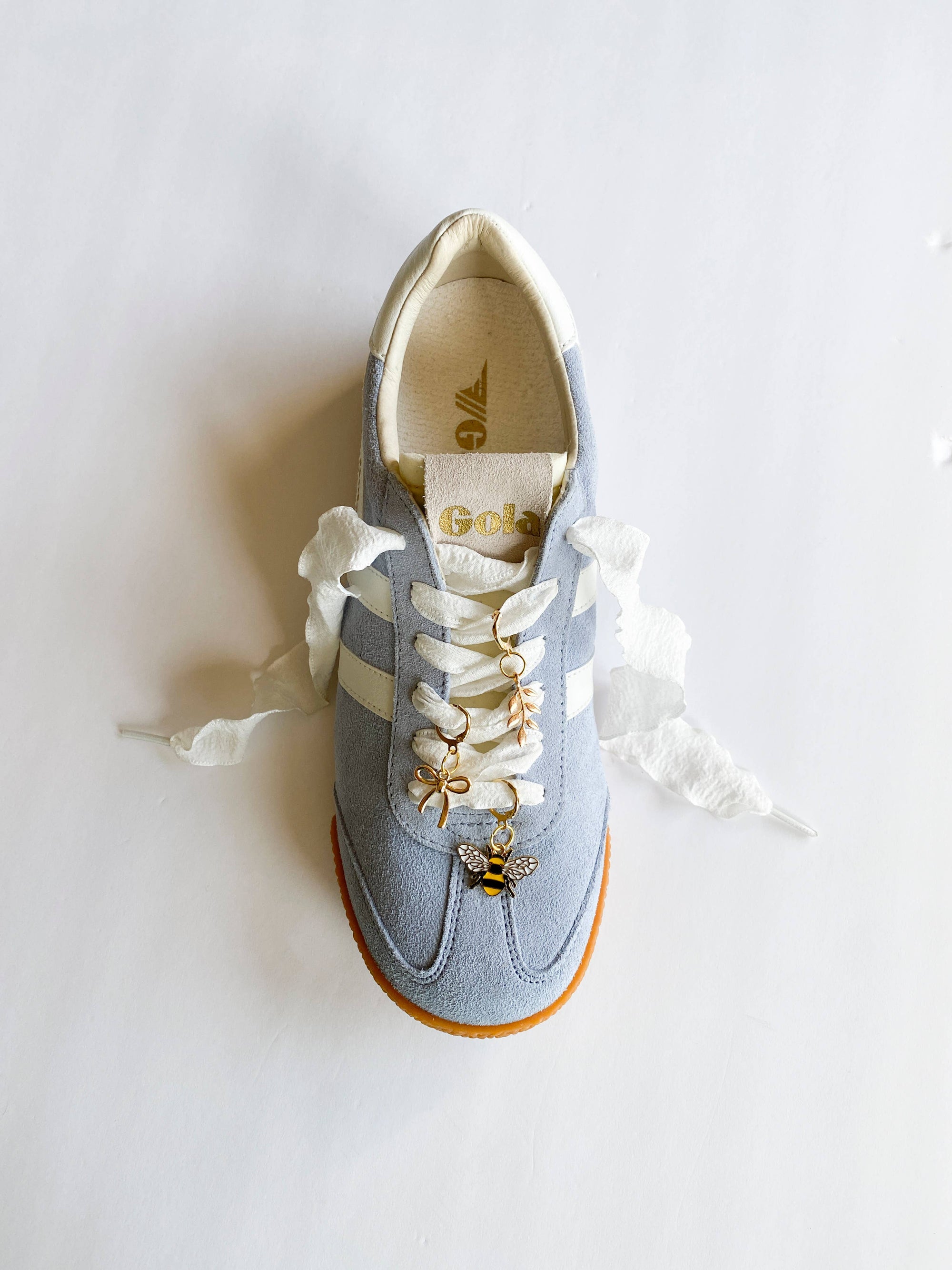 Leo + Lee Shoe Charm and Lace Sets