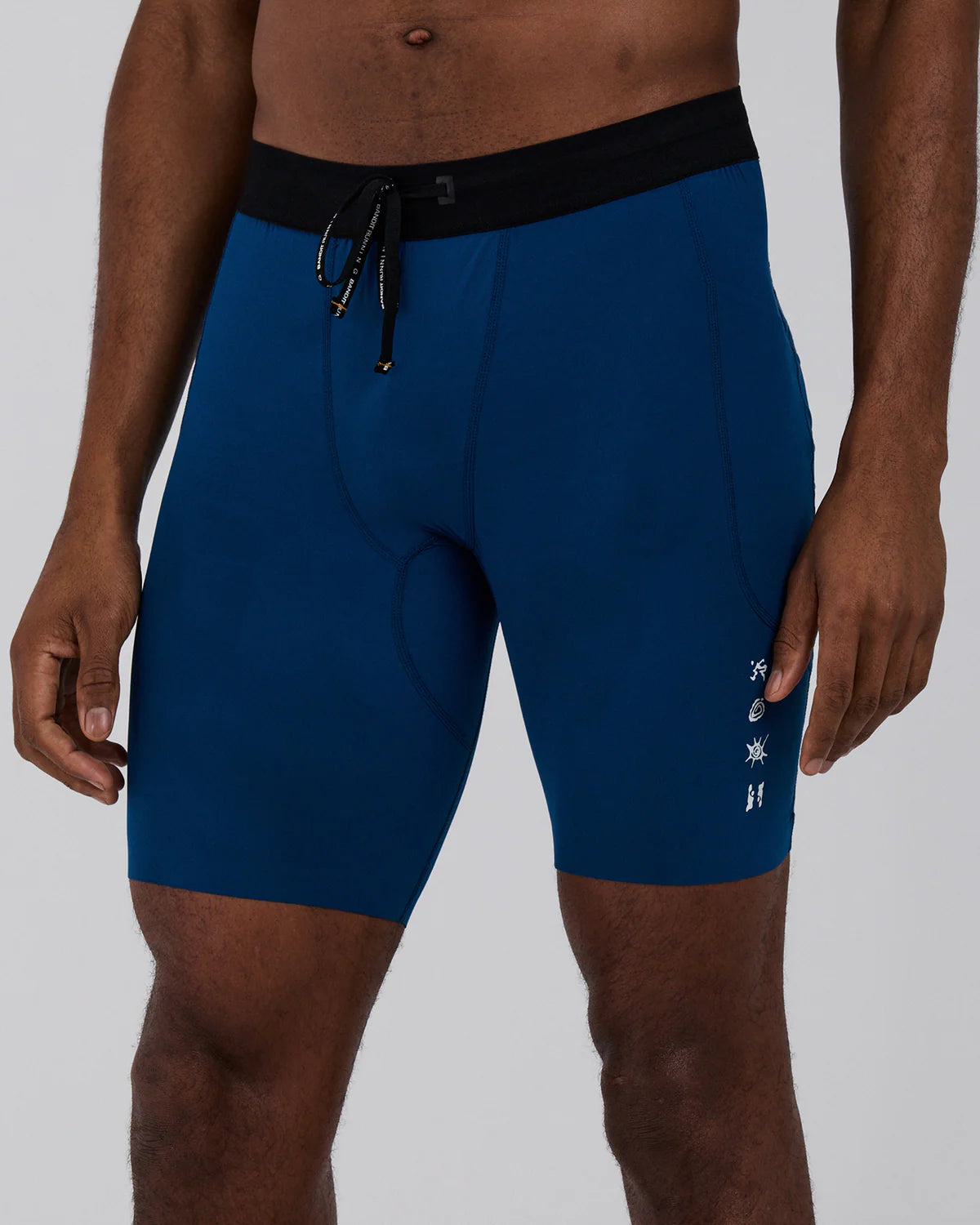 Bandit Men's SoLite™ 5 Pocket Half Tights - Ink Blue