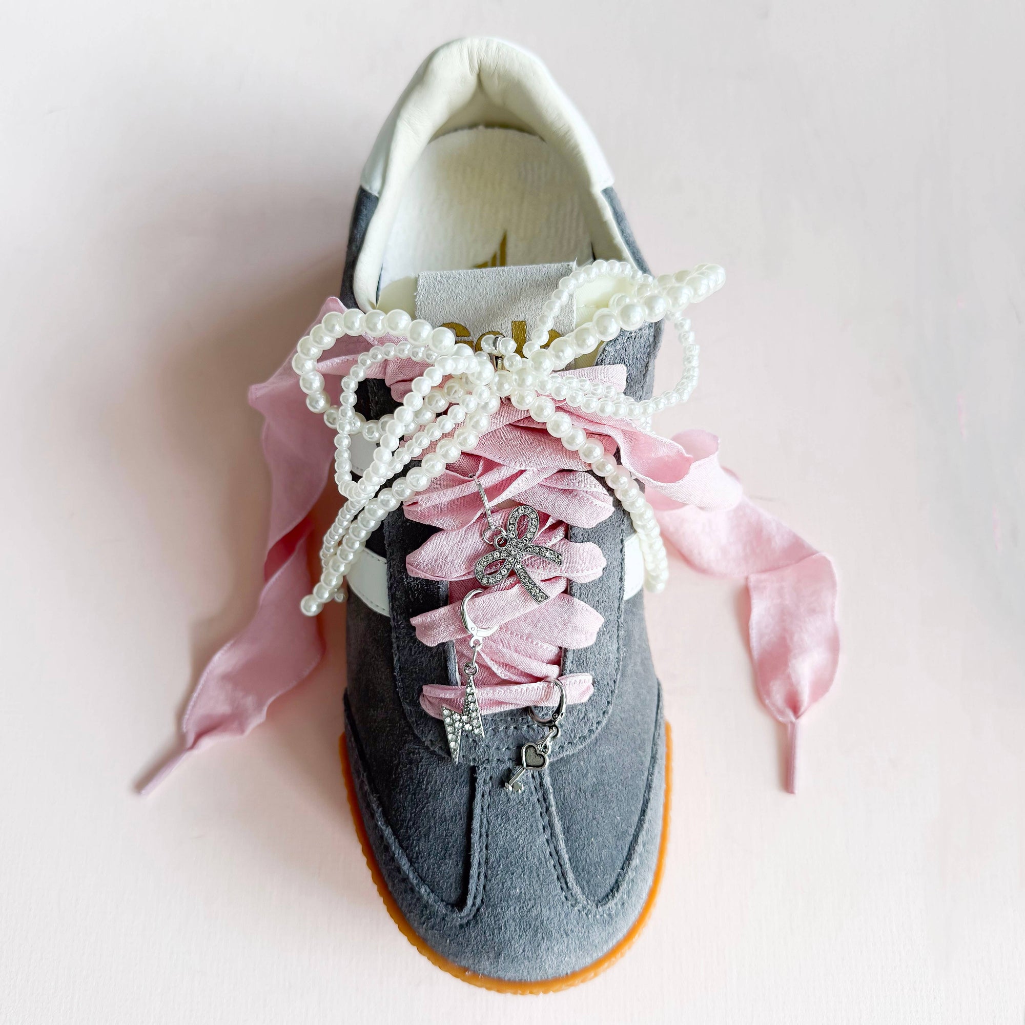 Leo + Lee Shoe Charm and Lace Sets