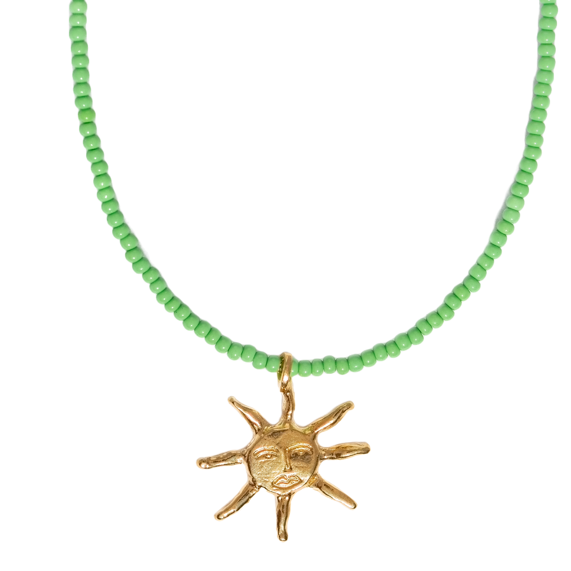 Rauw Jewelry - Soleil Seeker / Lime Beads