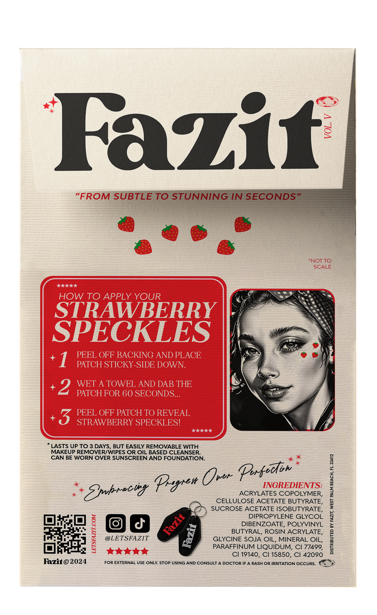 Fazit Strawberry Speckles Patches