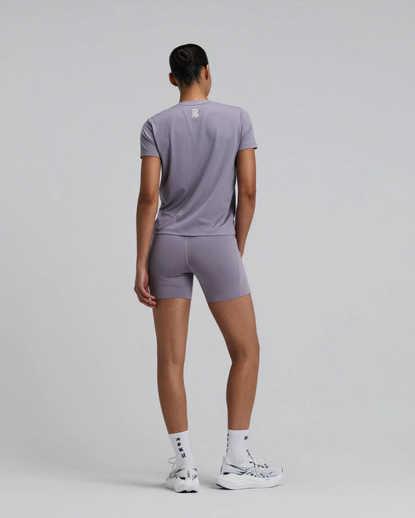 Bandit Women's Micromesh™ Short Sleeve Performance Tee - Violet Fog