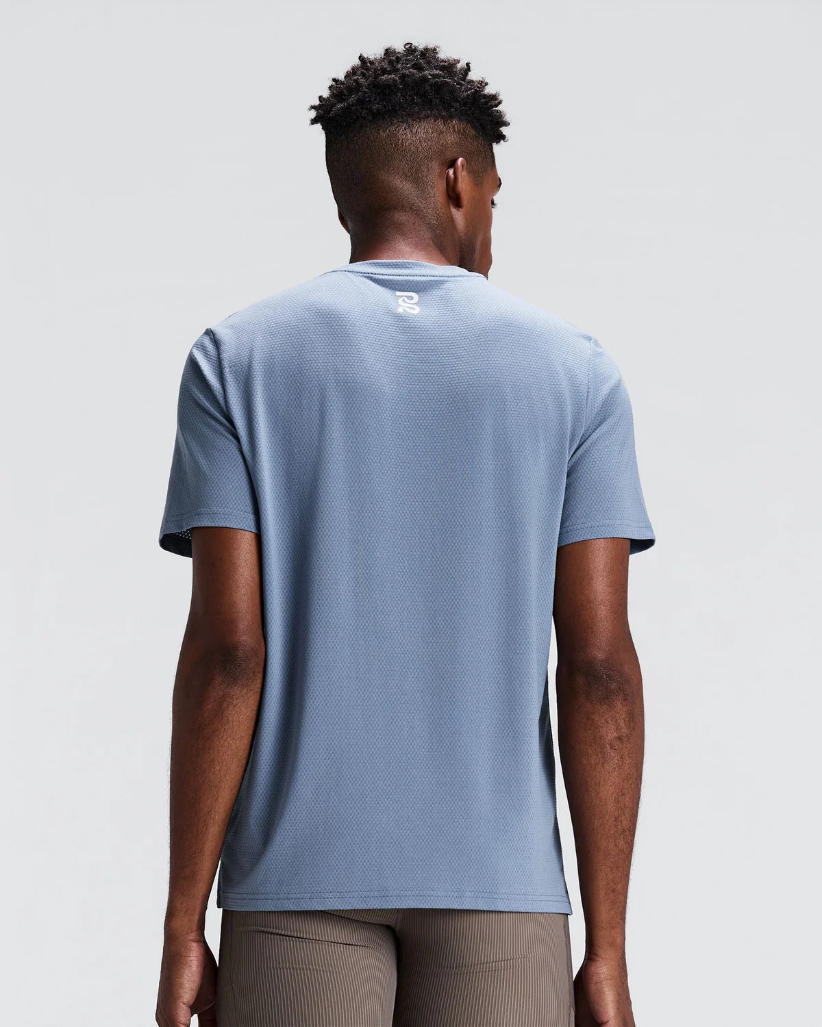 Bandit Men's Micromesh™ Short Sleeve Run Tee - Steel Horizon