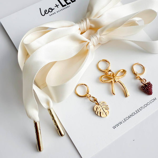 Leo + Lee Shoe Lace Charm Sets