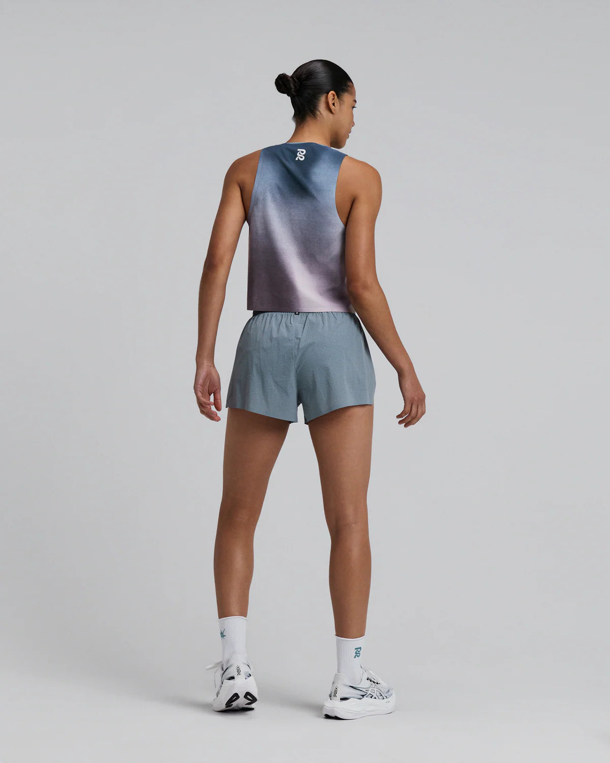 Women's CoolGrid™ Race Singlet - Flow State Aegean Multi