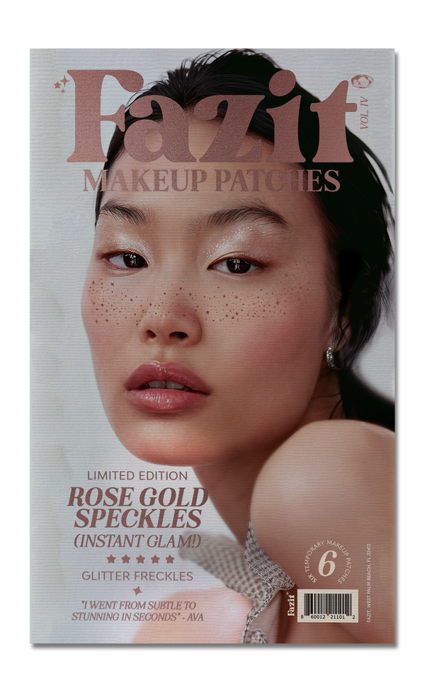 Fazit Rose Gold Stardust Speckles Makeup Patches