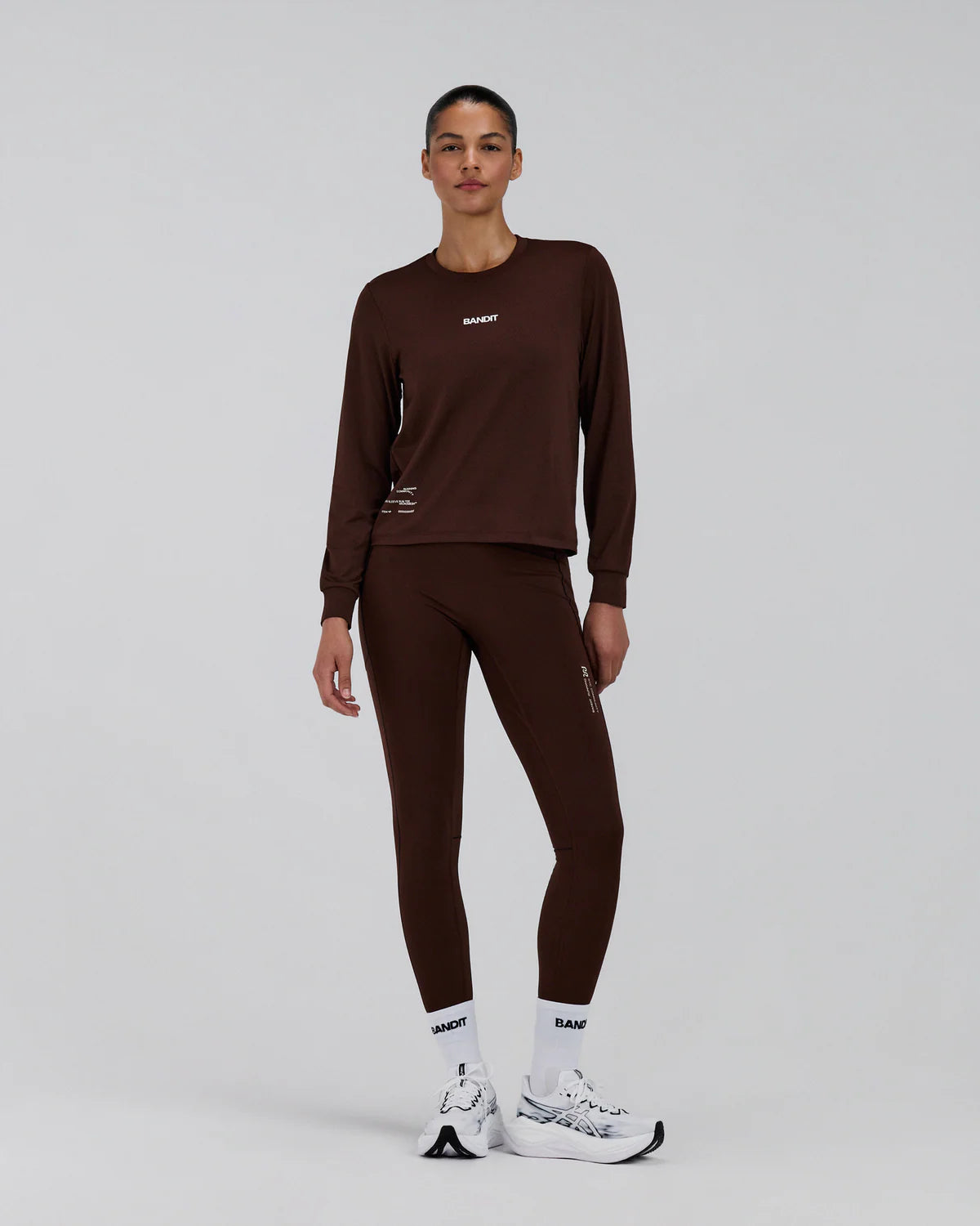 Bandit Women's Micromesh™ Long Sleeve Tee - Cacao