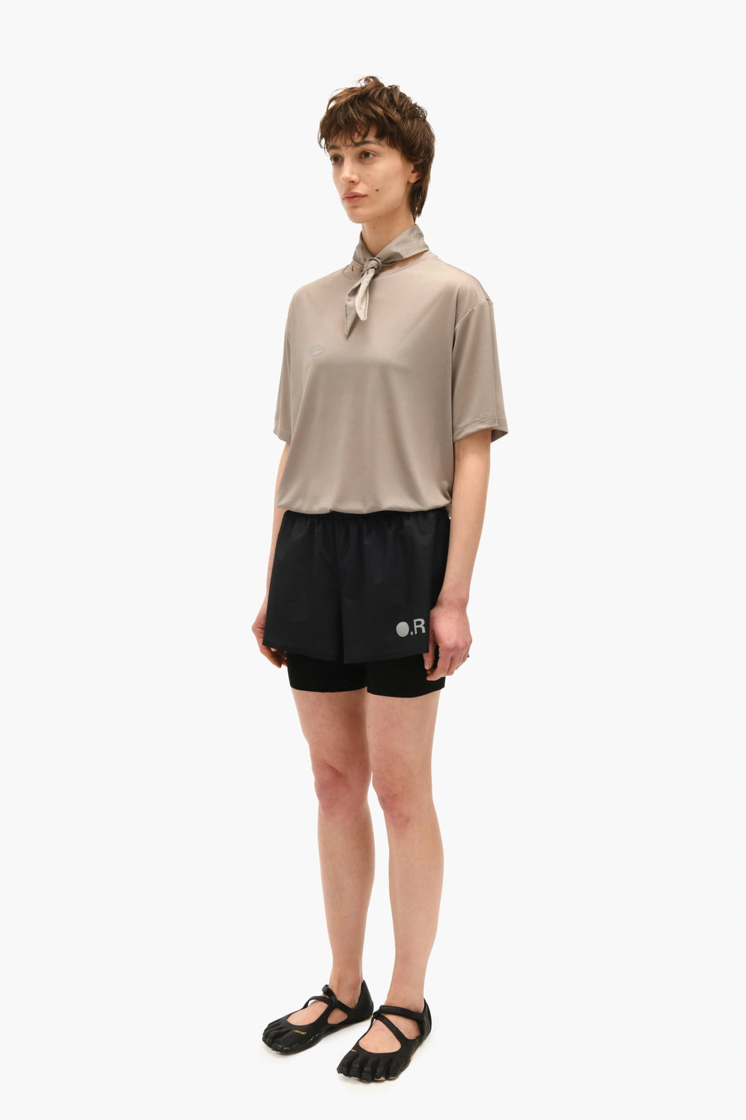 Optimistic Runners Layered Shorts AW26 - Black